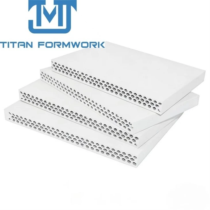 PP Hollow Roudn Hole Plastic Formwork Board suppliers